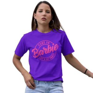 Cotton Printed T-Shirt for Women, Girls