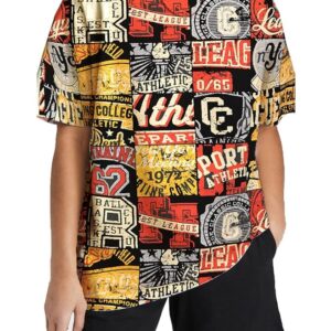 Wide Fit Half Sleeves Cotton Round Neck T-Shirt for Womens